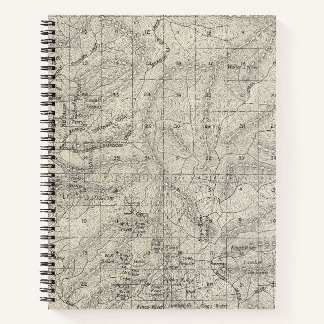 Cuaderno Condado de Fresno, California 9 2 (Anverso)