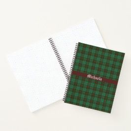 Cuaderno Condado de Irlanda Dublín Tartán