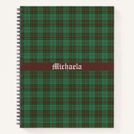 Cuaderno Condado de Irlanda Dublín Tartán