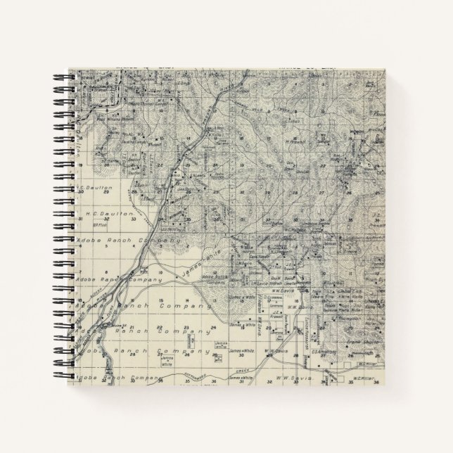 Cuaderno Condado de Madera, California 10 (Anverso)