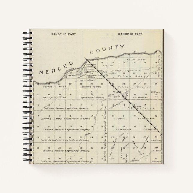 Cuaderno Condado de Madera, California 2 (Anverso)