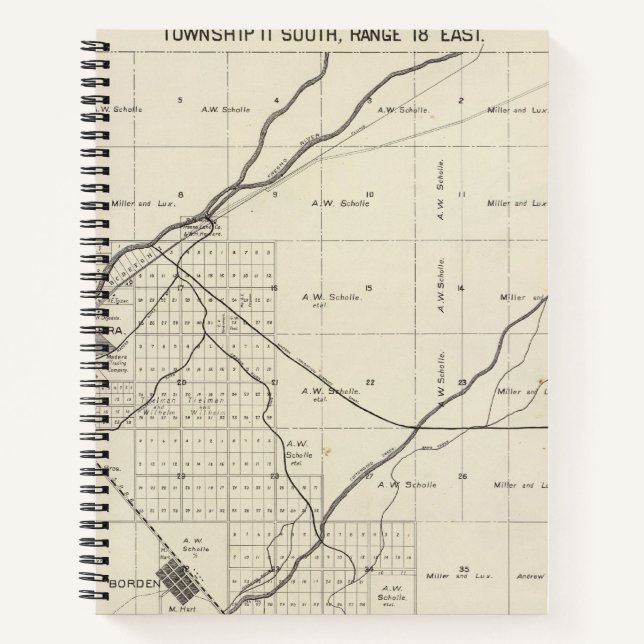 Cuaderno Condado de Madera, California 2 (Anverso)