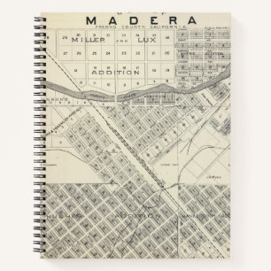 Cuaderno Condado de Madera, California 3 2