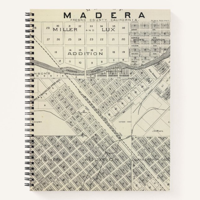 Cuaderno Condado de Madera, California 3 2 (Anverso)