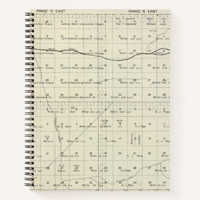 Cuaderno Condado de Madera, California 4 (Anverso)