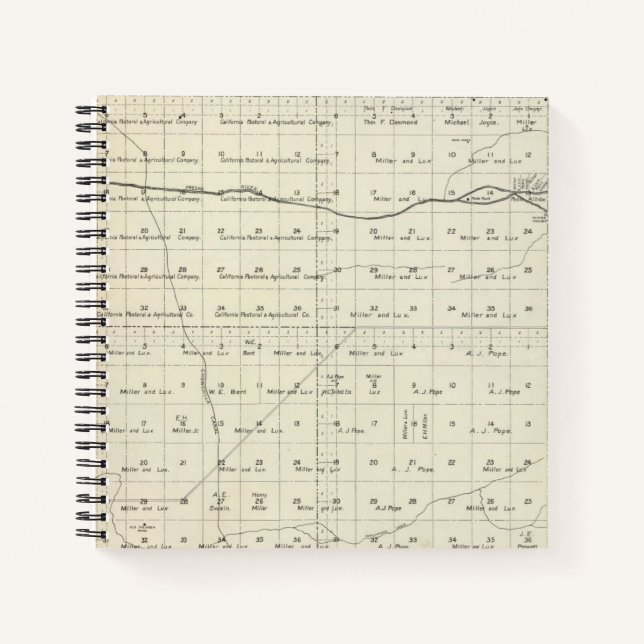 Cuaderno Condado de Madera, California 4 (Anverso)