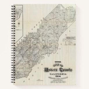 Cuaderno Condado de Madera, California 4 2