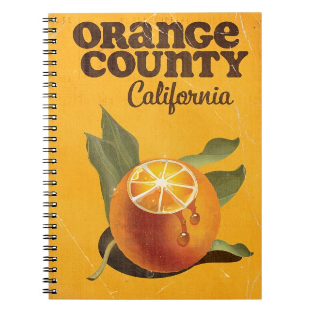 Cuaderno Condado de Orange California (Frente)