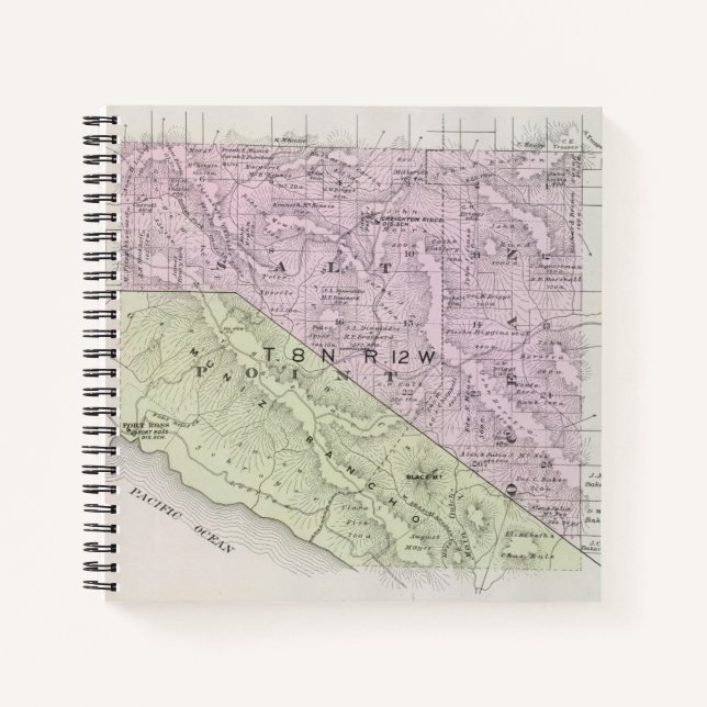 Cuaderno Condado de Sonoma, California 10 (Anverso)