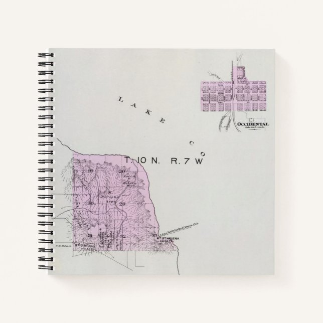 Cuaderno Condado de Sonoma, California 16 2 (Anverso)