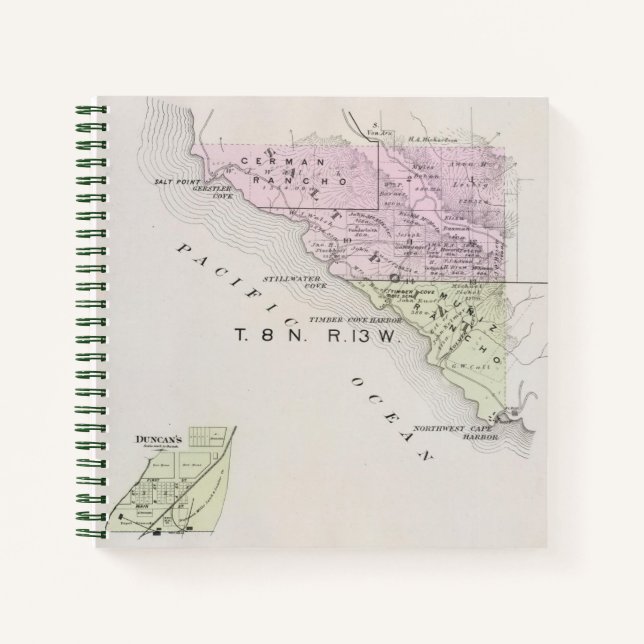 Cuaderno Condado de Sonoma, California 17 2 (Anverso)