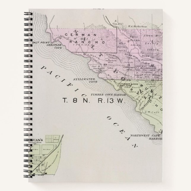 Cuaderno Condado de Sonoma, California 17 2 (Anverso)