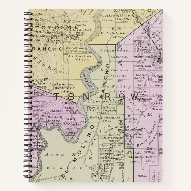 Cuaderno Condado de Sonoma, California 2 (Anverso)