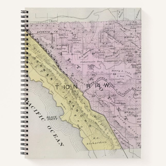 Cuaderno Condado de Sonoma, California 34 (Anverso)