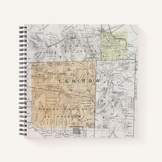 Cuaderno Condado de Sonoma, California 7 2 (Anverso)