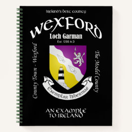 Cuaderno Condado de Wexford Ireland Crested Notebook