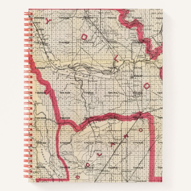Cuaderno Condado de Yolo, California (Anverso)