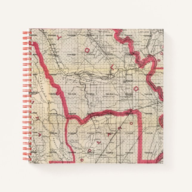 Cuaderno Condado de Yolo, California (Anverso)