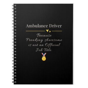 Cuaderno Conductor de ambulancia