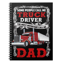 Cuaderno Conductor de camiones papá