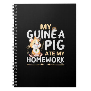 Cuaderno Conejillo de Indias Adorable Se Comió Mi Tarea