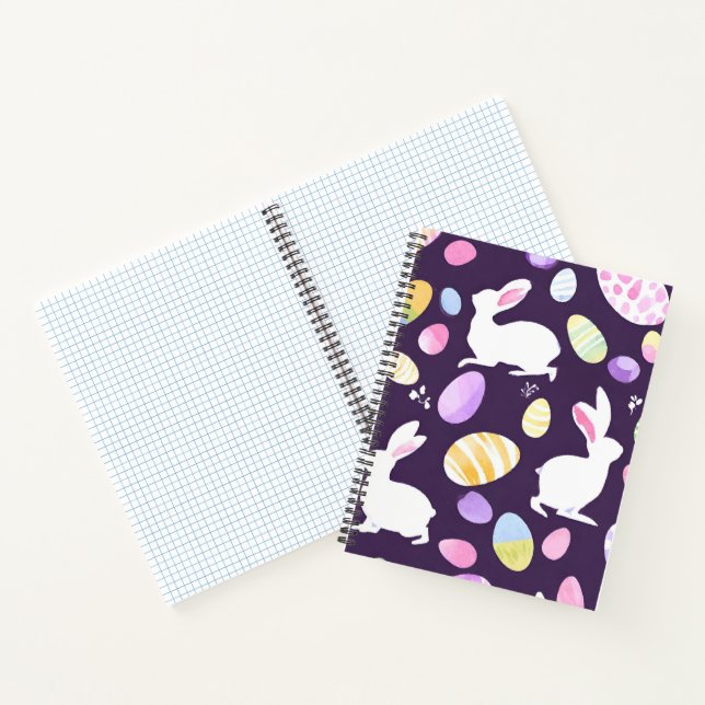 Cuaderno conejito con huevos de Pascua (Interior)