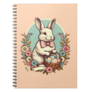 Cuaderno Conejito/huevo/cesta de Semana Santa