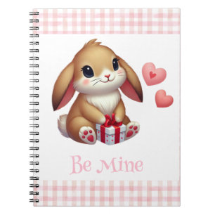 Cuaderno Conejito lindo del día de San Valentín