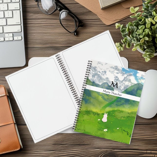 Cuaderno Conejito lindo en Mountain View  (Subido por el creador)