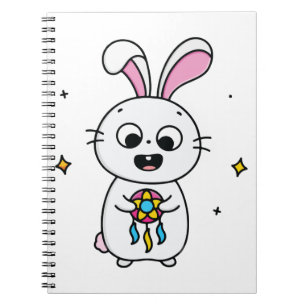 Cuaderno Conejito Lindo y Divertido