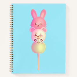 Cuaderno Conejito, Oso Y Rana De Dango