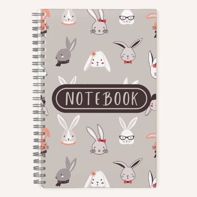 Cuaderno Conejitos conejitos ilustrados (Anverso)