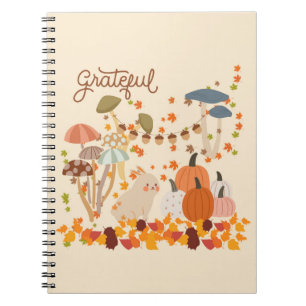 Cuaderno Conejo agradecido de otoño