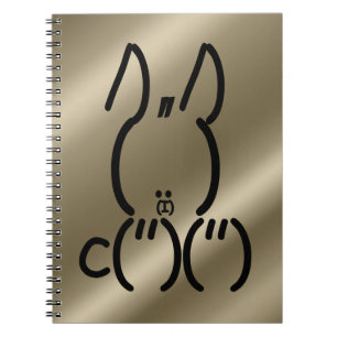 Cuaderno Conejo ASCII