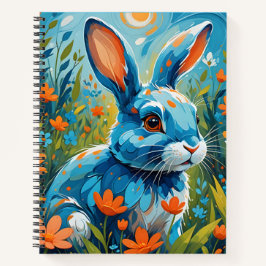 Cuaderno Conejo azul