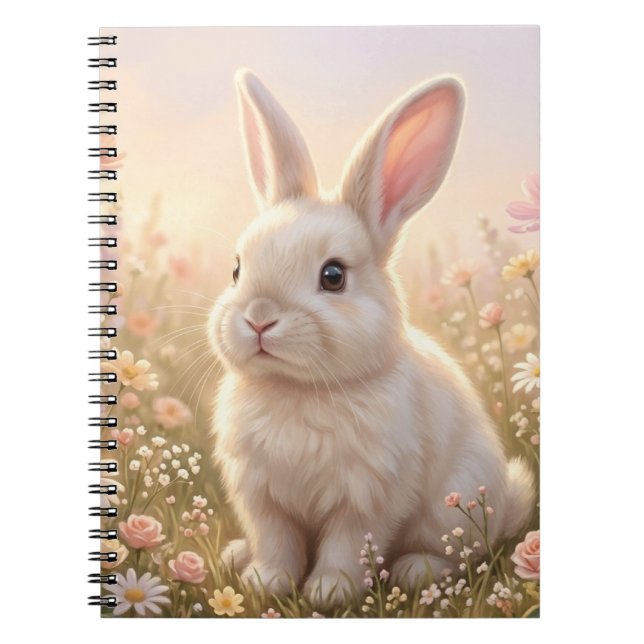 Cuaderno Conejo Blanco (Frente)
