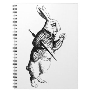 Cuaderno Conejo blanco, Alicia en el país de las maravillas