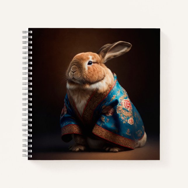 Cuaderno Conejo chino (Anverso)