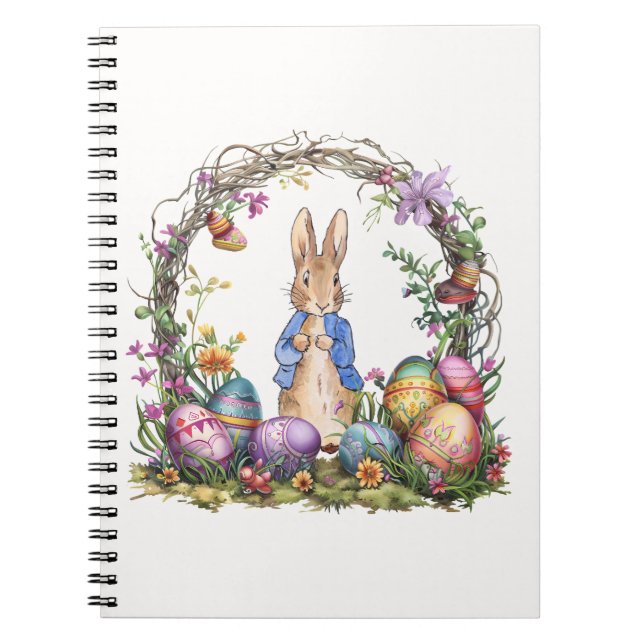 Cuaderno Conejo clásico de Pascua  (Frente)