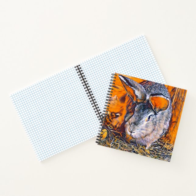 Cuaderno conejo de animales para smartmix (Interior)