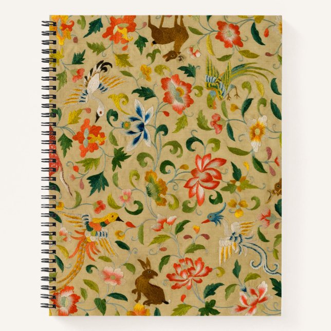 Cuaderno Conejo de aves de corral de animales antiguos (Anverso)