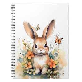Cuaderno Conejo de bebés de la Selva Cute Pintes Arte de en