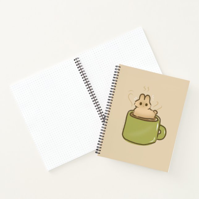 Cuaderno Conejo de café  (Interior)