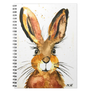 Cuaderno Conejo de conejo moreno