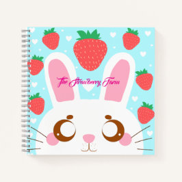 Cuaderno Conejo de fresa