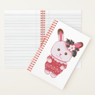 Cuaderno Conejo de fresa