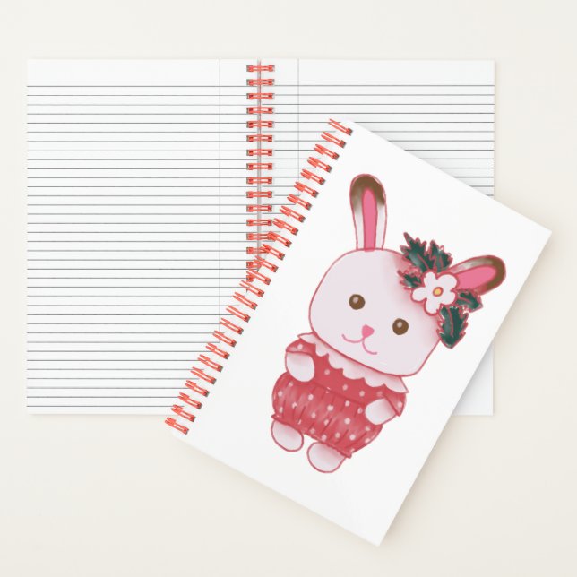 Cuaderno Conejo de fresa (Interior)