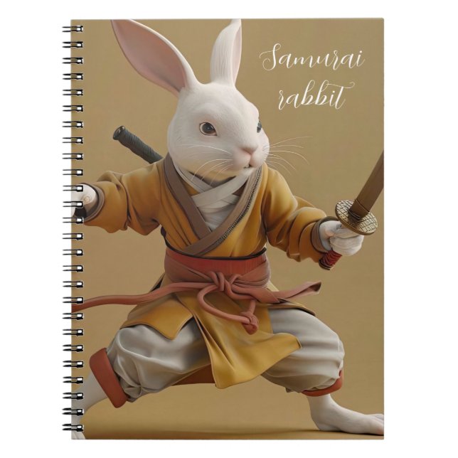 Cuaderno Conejo de Guerreros (Frente)