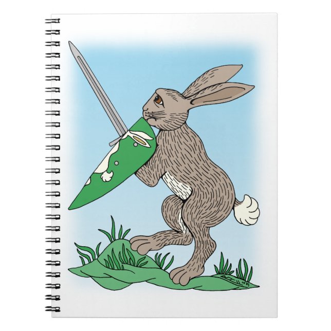 Cuaderno Conejo de Guerreros Medievales (Frente)