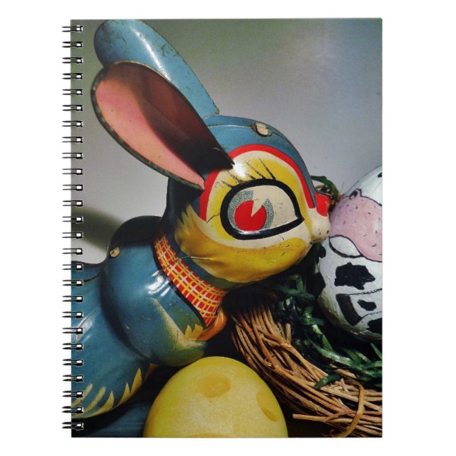 Cuaderno Conejo de juguetes y huevo de vaca (Frente)